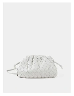 Maeve Pouch Crossbody Bag - White