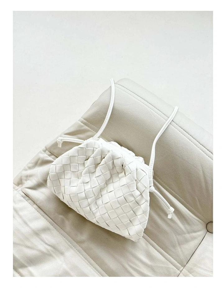 Maeve Pouch Crossbody Bag - White image 3