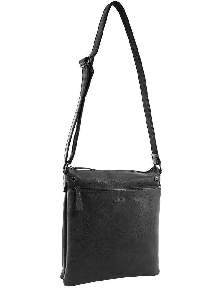 Milleni Genuine Leather Bag in Black image 1
