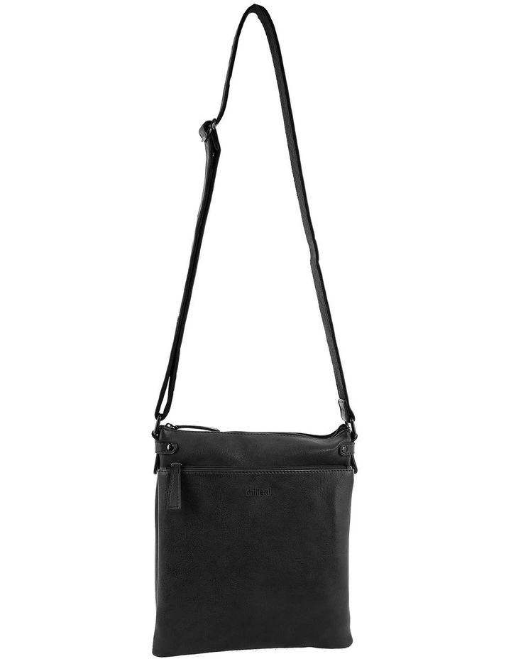 Milleni Genuine Leather Bag in Black image 3