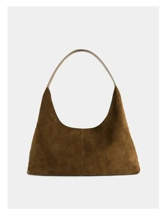 Kenny Suede Bag - Olive
