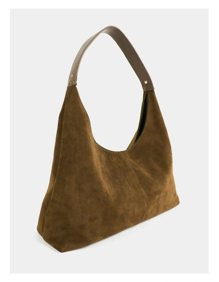Kenny Suede Bag - Olive image 3