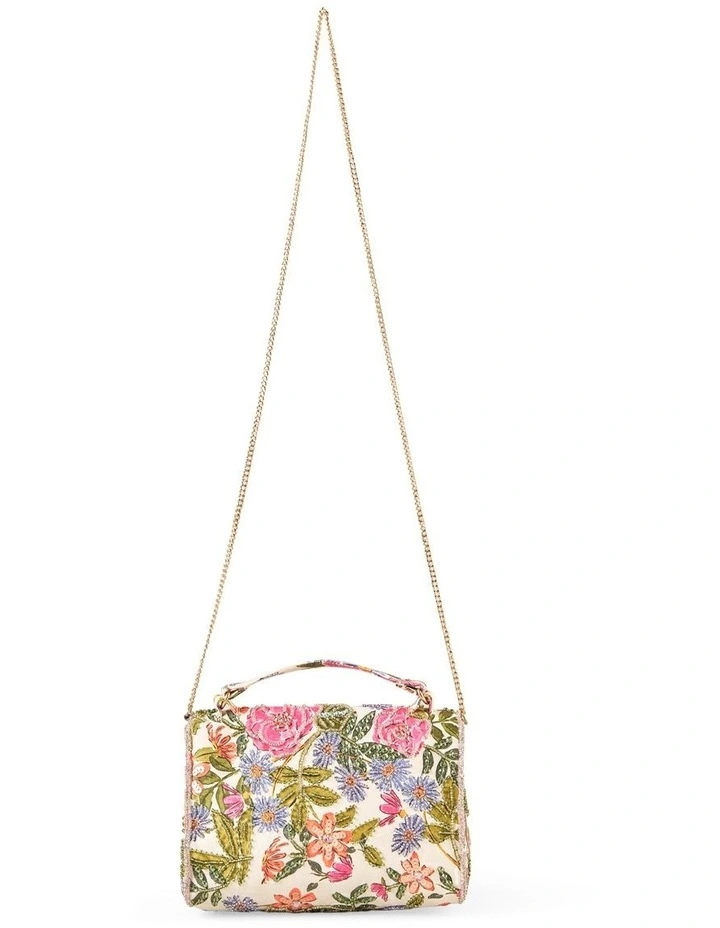 Garden Floral Beaded Bag - Multi image 6