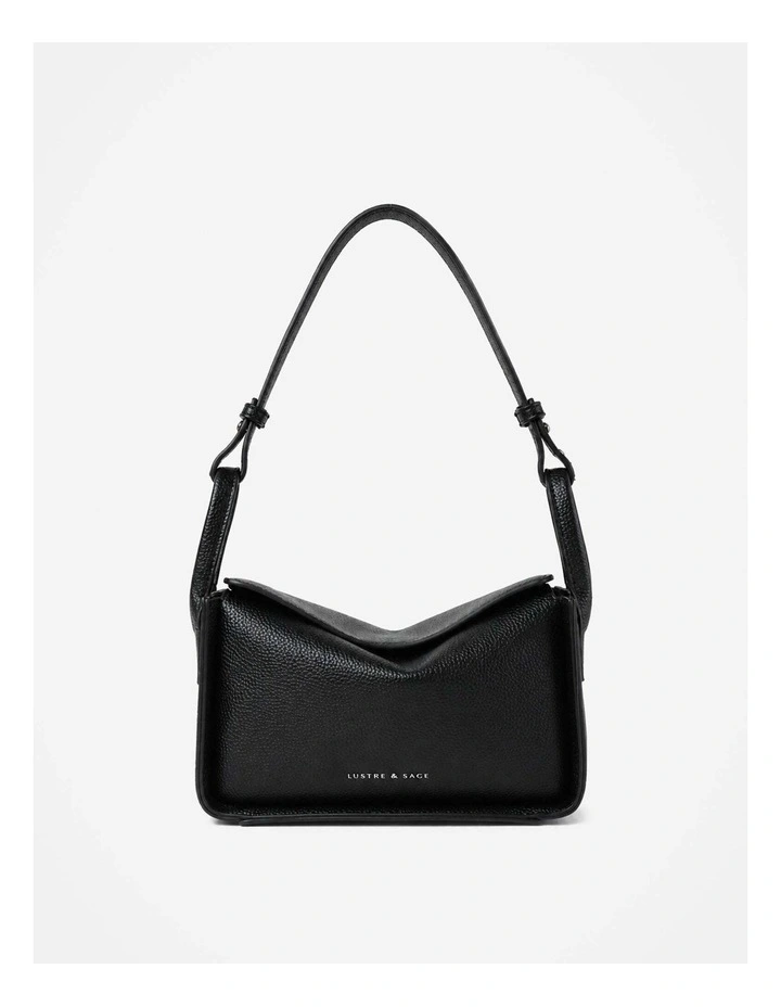 Jesselle Curve Shoulder Bag - Black image 1