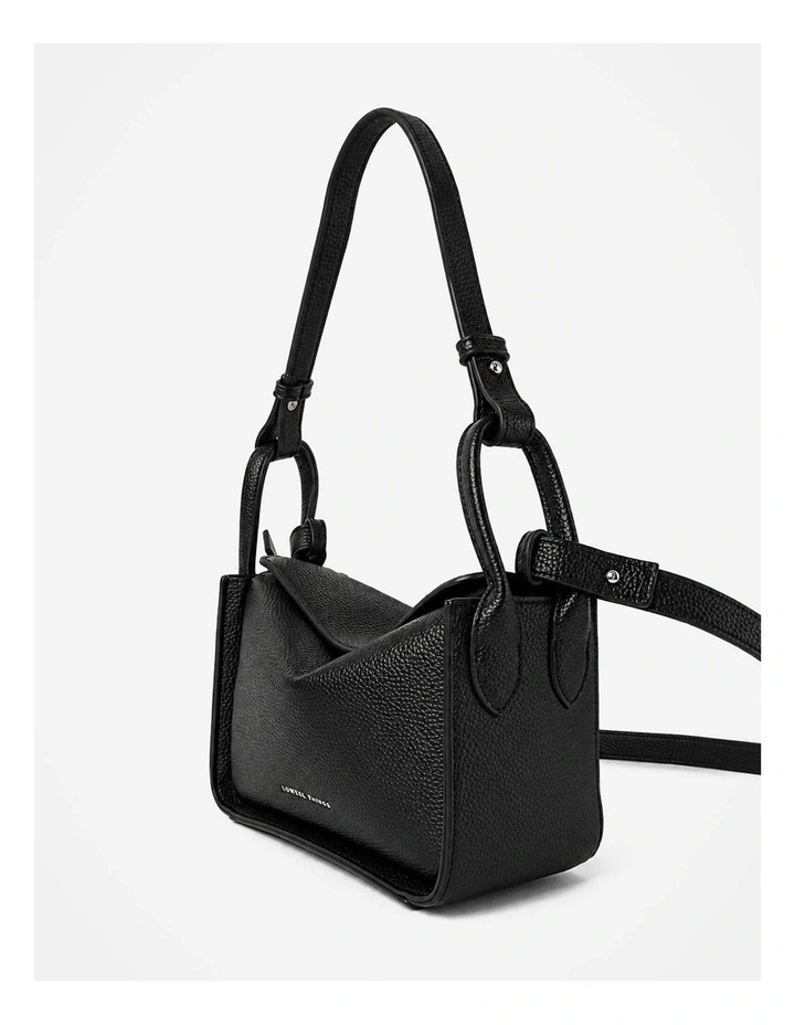 Jesselle Curve Shoulder Bag - Black image 4
