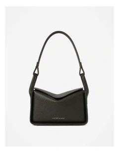 Jesselle Curve Shoulder Bag - Olive