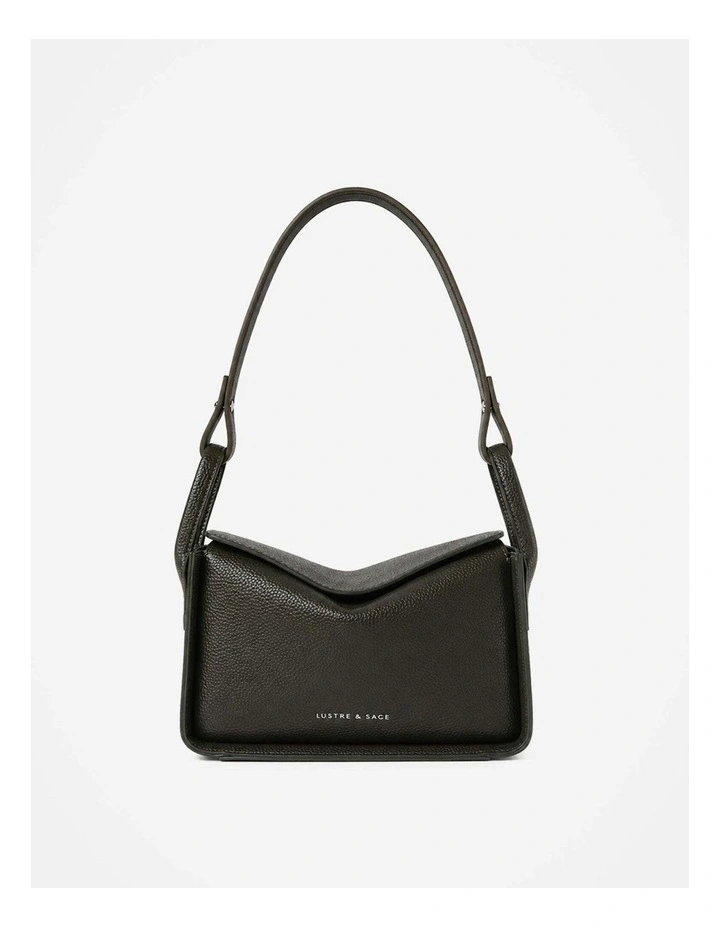 Jesselle Curve Shoulder Bag - Olive image 1