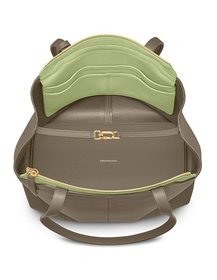 The Switch Tote in Cashmere Matcha image 4