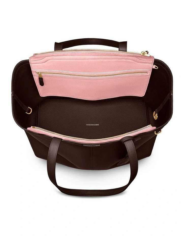 The Switch Tote in Espresso Lily image 3