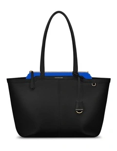 The Switch Tote in Black Lapis