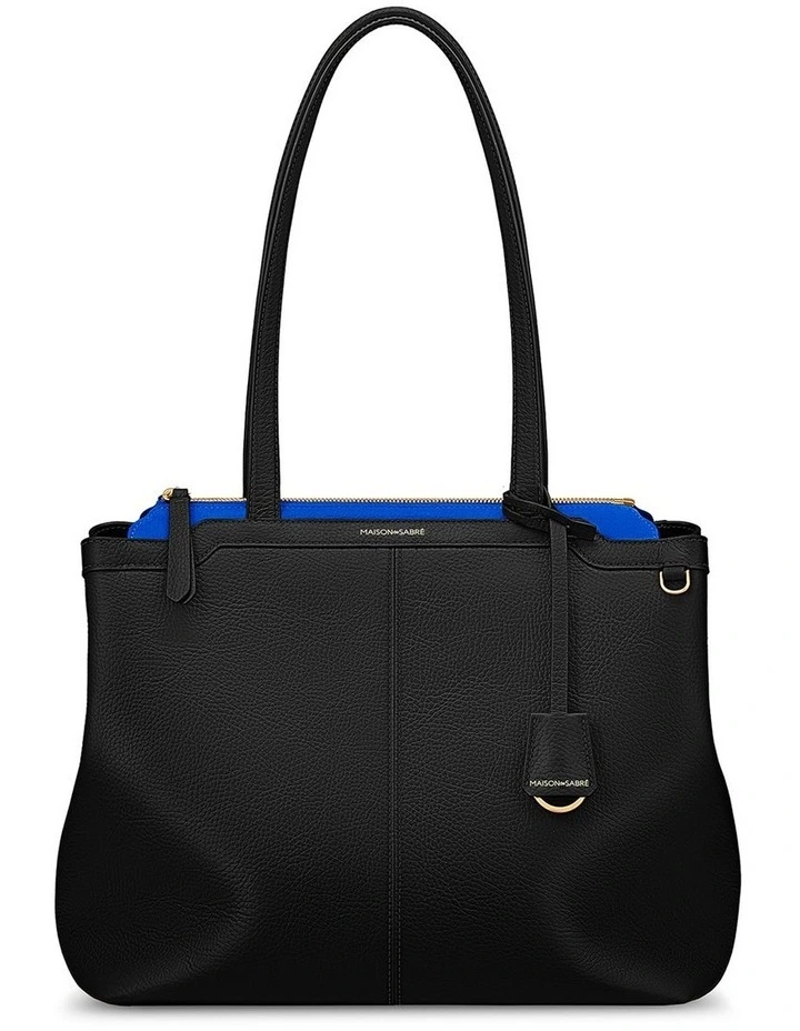 The Switch Tote in Black Lapis image 2