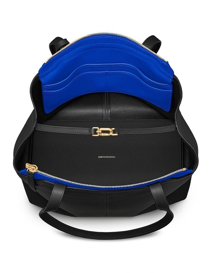 The Switch Tote in Black Lapis image 4
