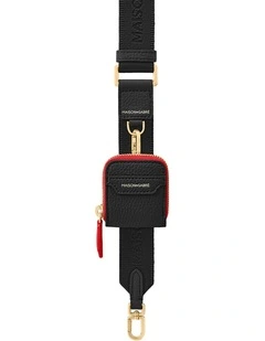 The Utility Strap in Rouge Noir