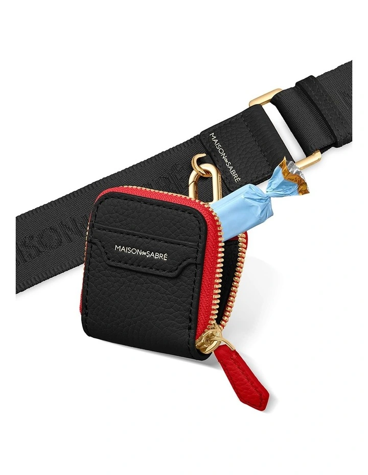 The Utility Strap in Rouge Noir image 2