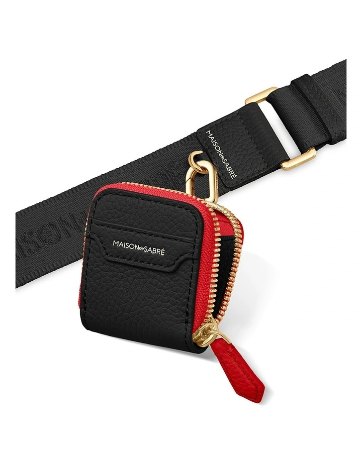The Utility Strap in Rouge Noir image 5