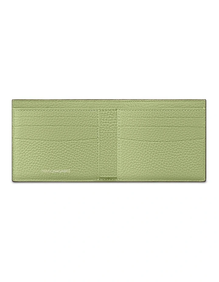 The Slim Bifold Wallet in Espresso Matcha image 5