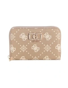 Biscotti Logo Emelie Medium Zip Around Wallet