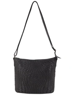 Coogee cross body bag w/ adjustable strap in black
