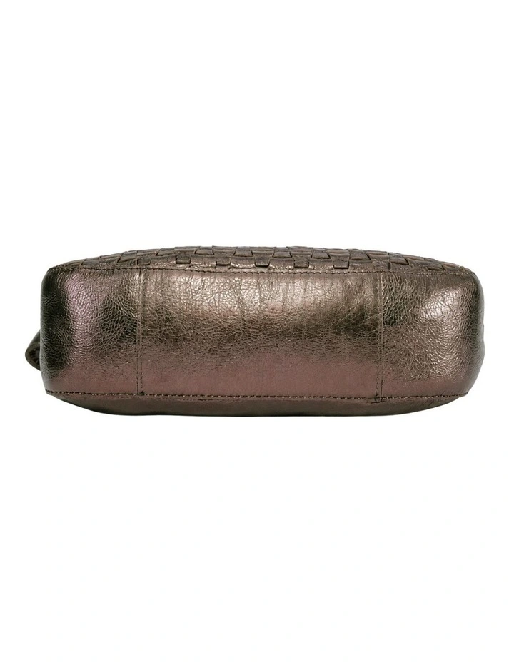 Sorrento moon cross body bag w/ adjustable strap in copper image 6