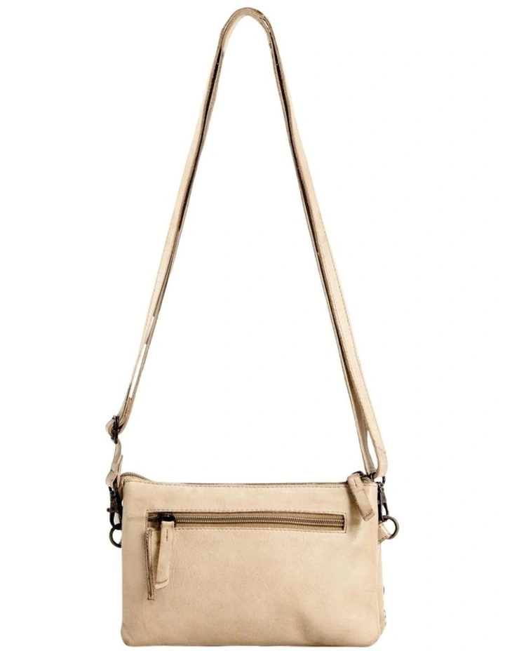 Paddington cross body bag w/ adjustable strap in taupe image 2