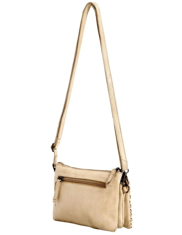 Paddington cross body bag w/ adjustable strap in taupe image 4