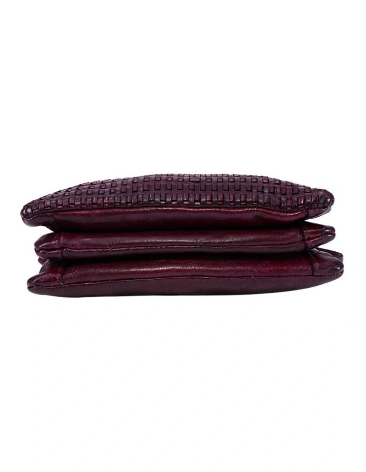 Paddington cross body bag w/ adjustable strap in purple image 6