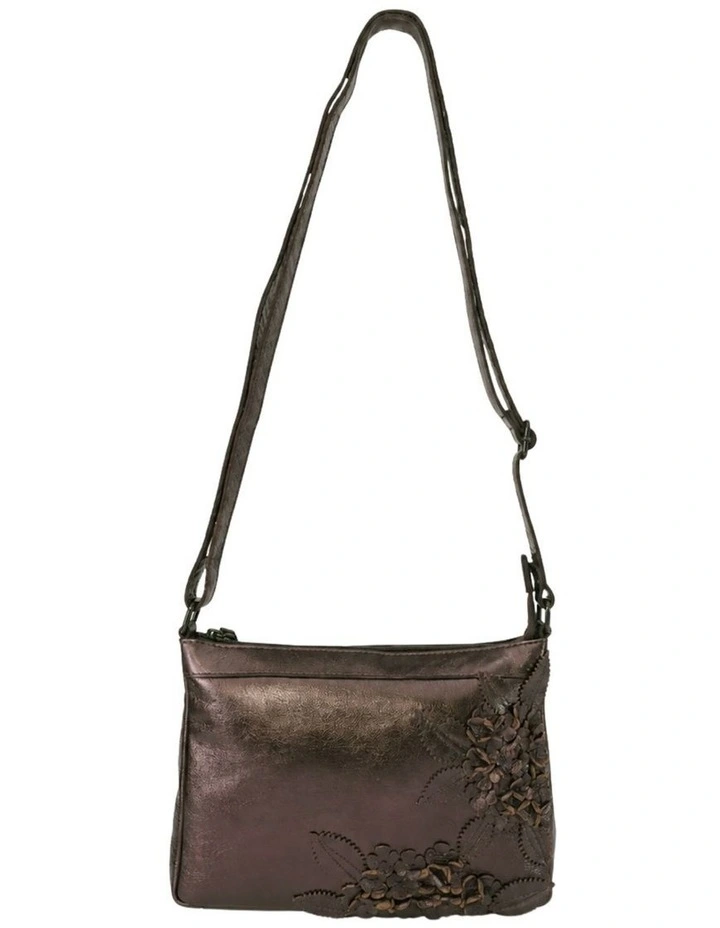Eliza cross body bag w/ adjustable strap in copper image 1