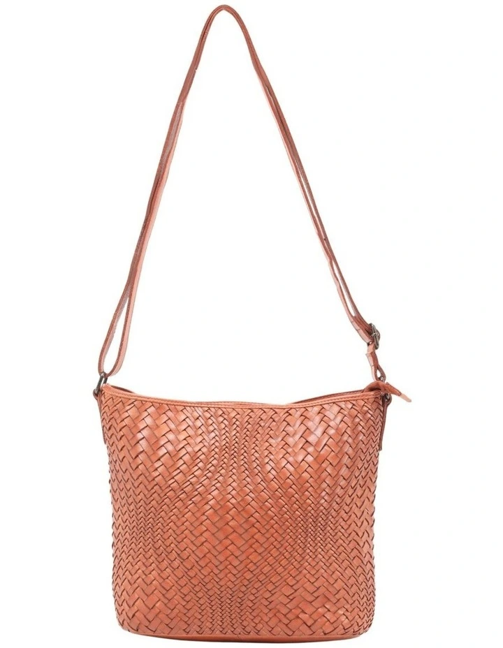 Coogee cross body bag w/ adjustable strap in tan image 1