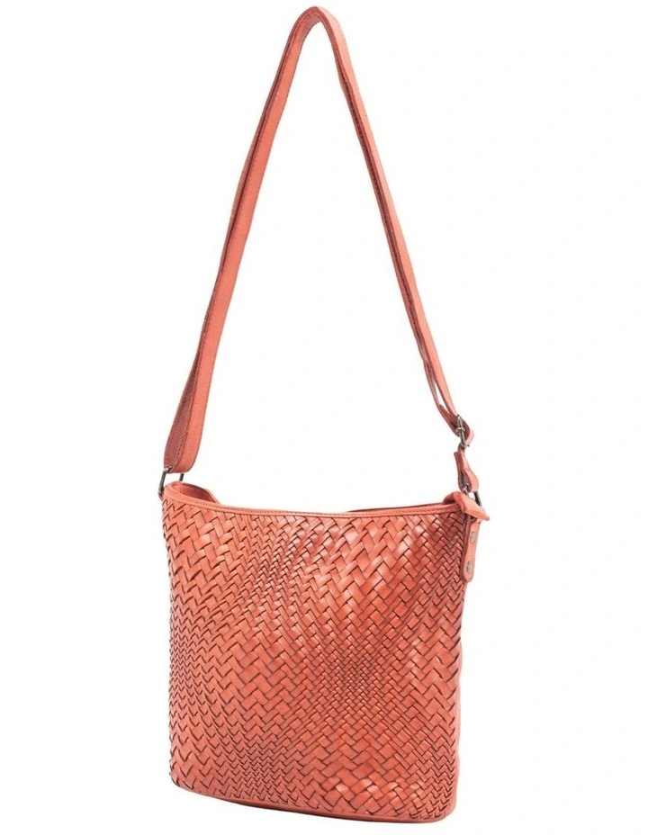 Coogee cross body bag w/ adjustable strap in tan image 3