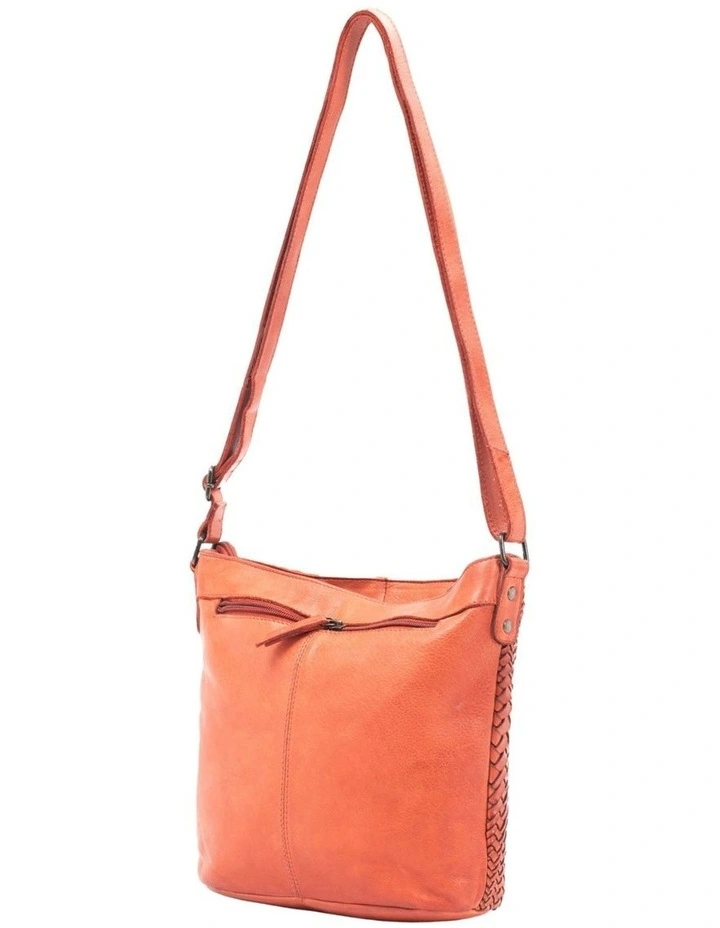Coogee cross body bag w/ adjustable strap in tan image 4