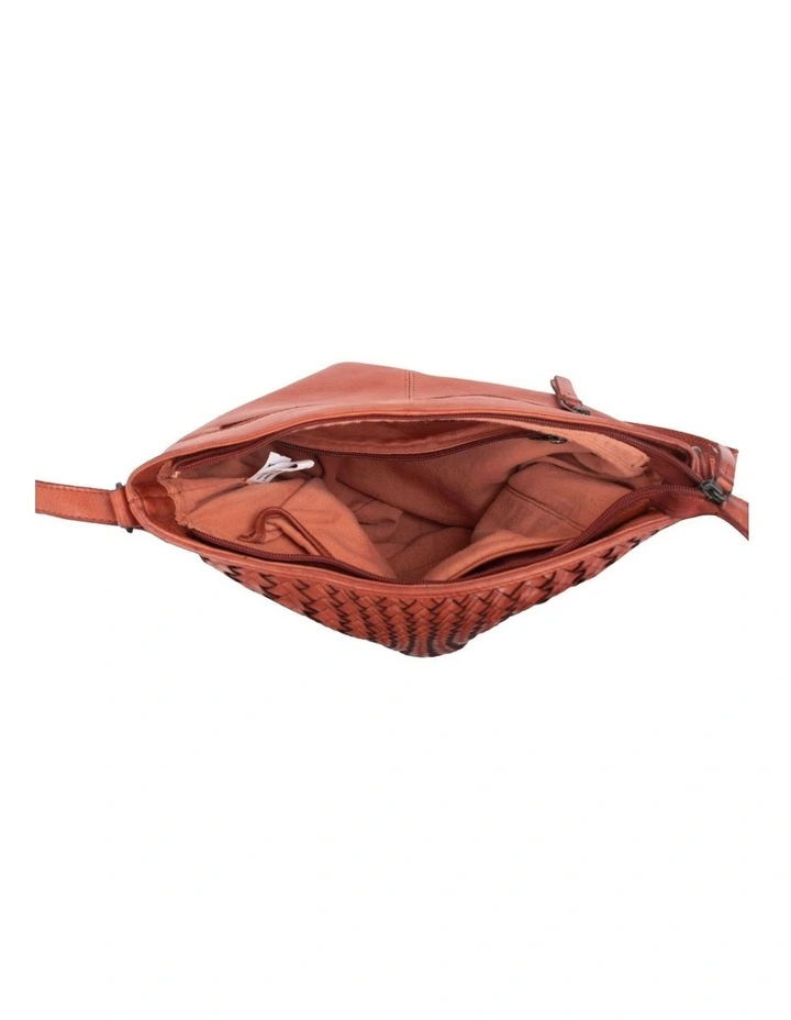 Coogee cross body bag w/ adjustable strap in tan image 5