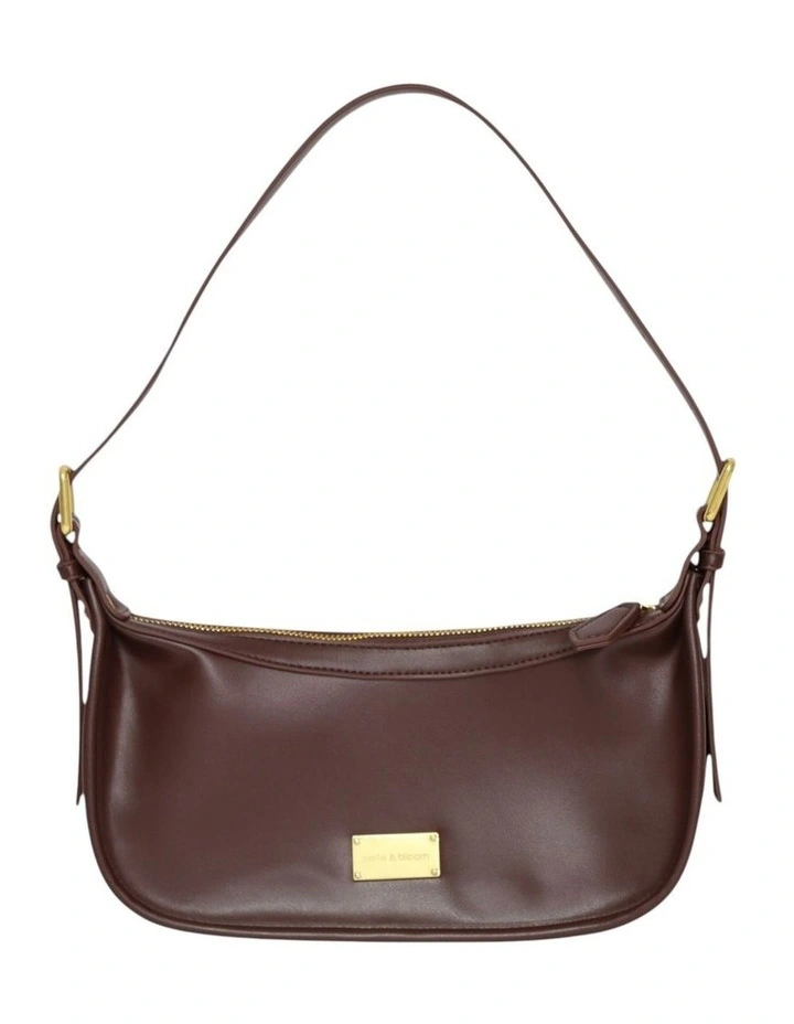 Harper PU Bag in Chocolate image 3