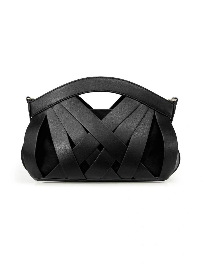 One More Night Crossbody Bag in Black image 3