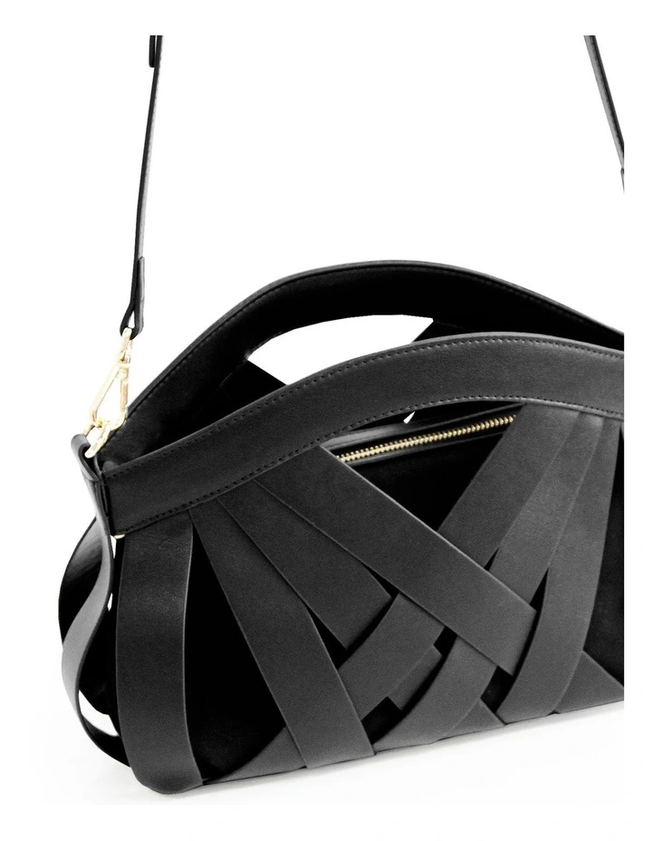 One More Night Crossbody Bag in Black image 5