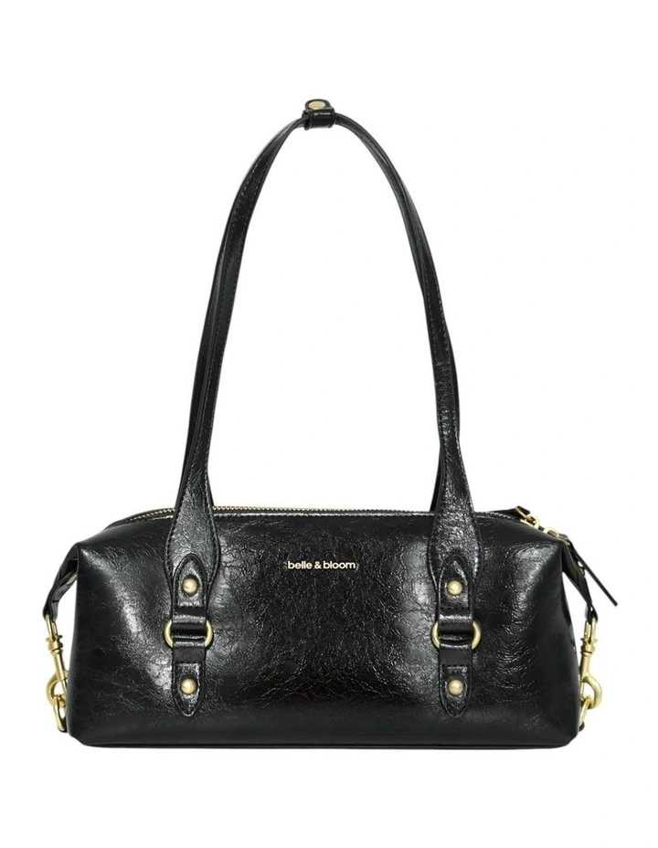 Tide Sling PU Bag in Black image 1