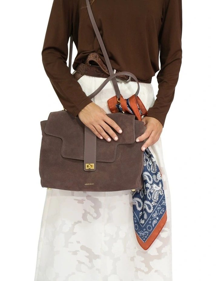 Skyfall Reimagined Shopper Bag in Chocolate image 2