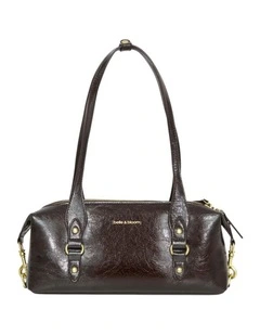 Tide Sling PU Bag in Chocolate