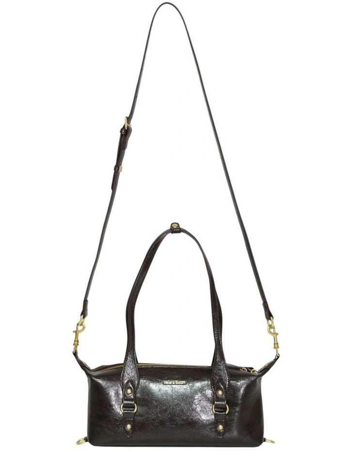 Tide Sling PU Bag in Chocolate image 2