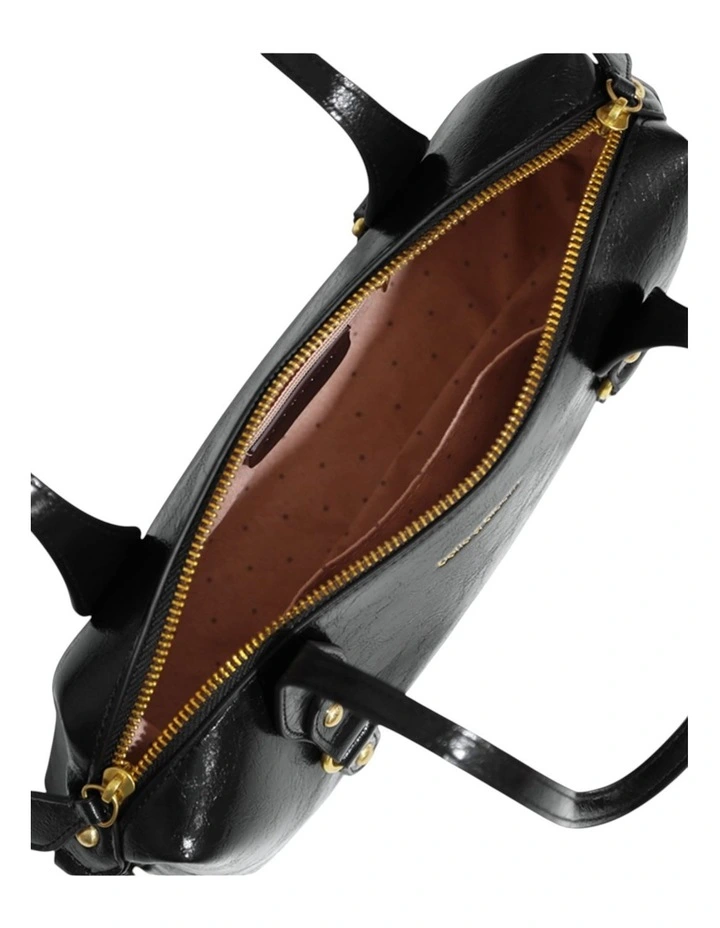 Tide Sling PU Bag in Chocolate image 6
