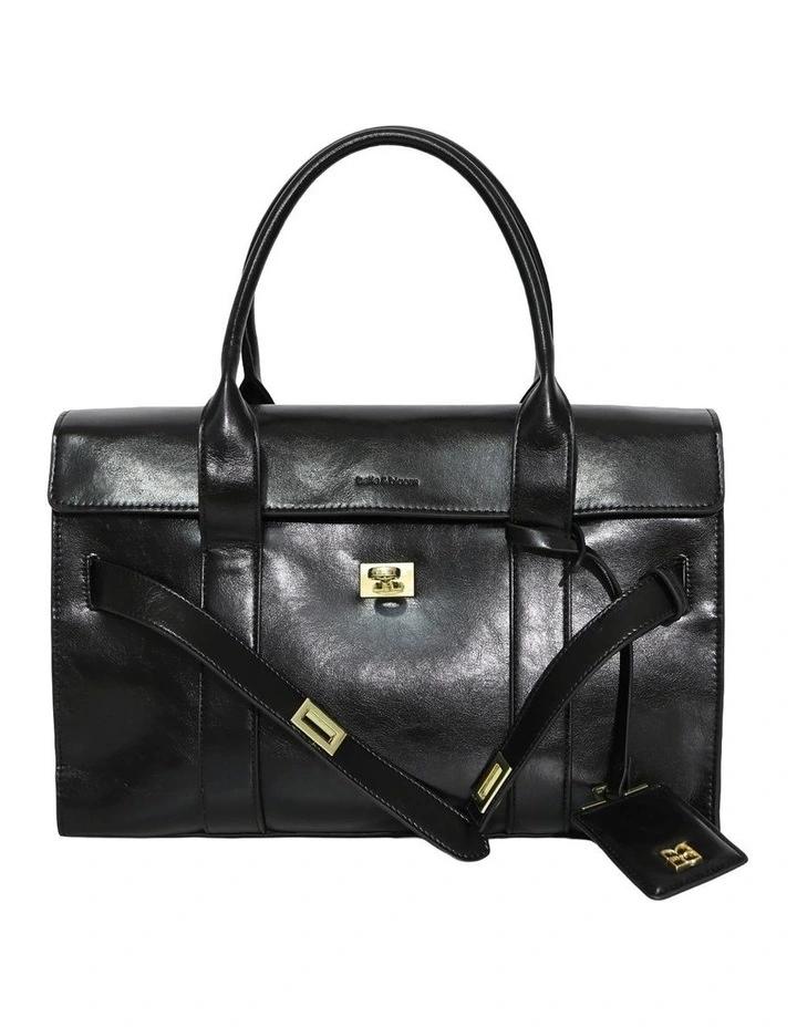So What Tote Bag in Black image 2