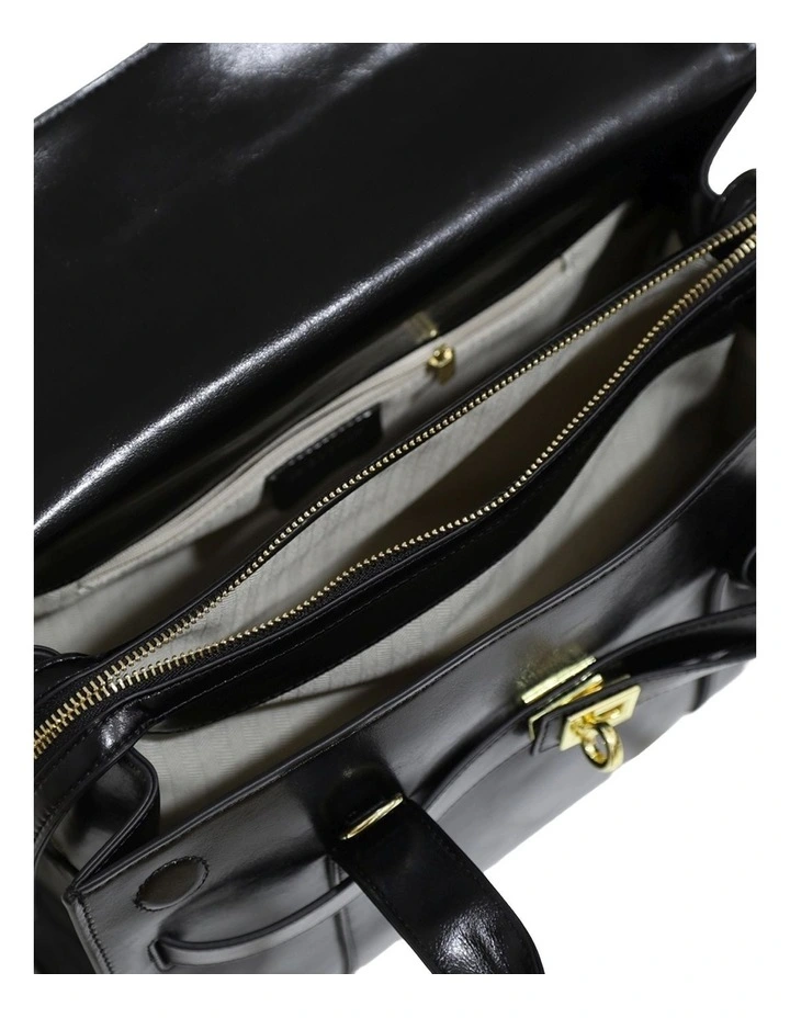 So What Tote Bag in Black image 3