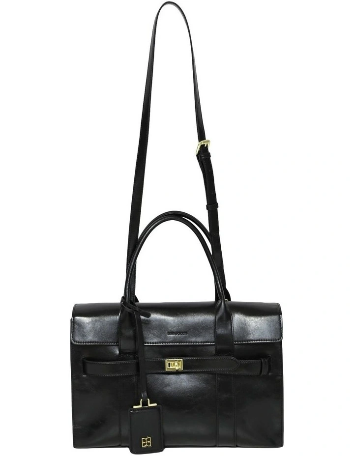 So What Tote Bag in Black image 5