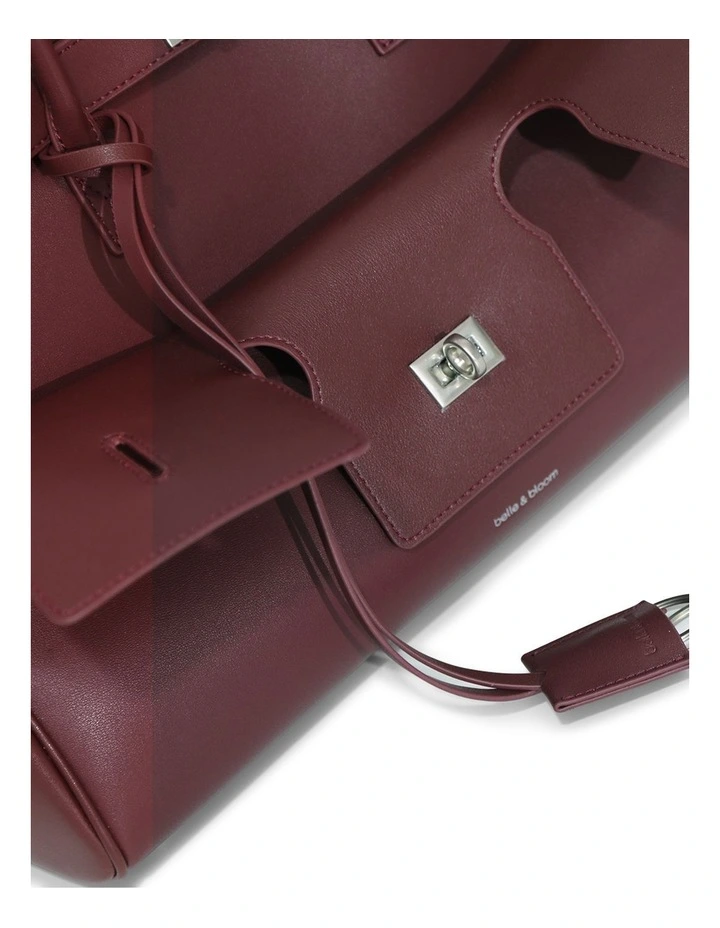 Rude Boy Shoulder Bag in Burgundy image 2