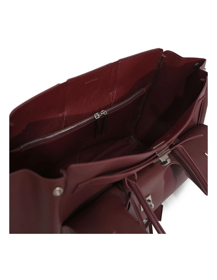 Rude Boy Shoulder Bag in Burgundy image 7