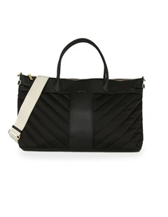 Meet Me in Paris Weekender Bag in Black