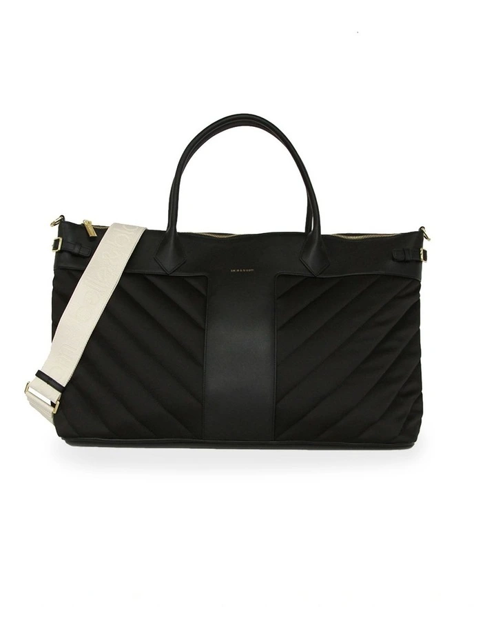 Meet Me in Paris Weekender Bag in Black image 1
