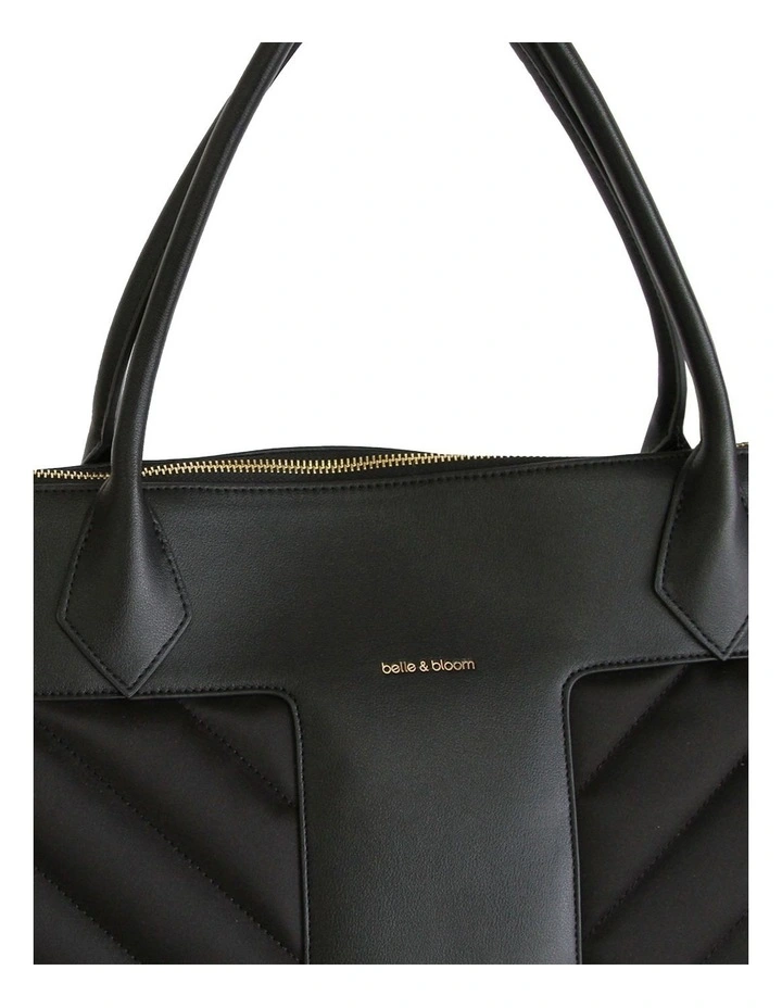 Meet Me in Paris Weekender Bag in Black image 3