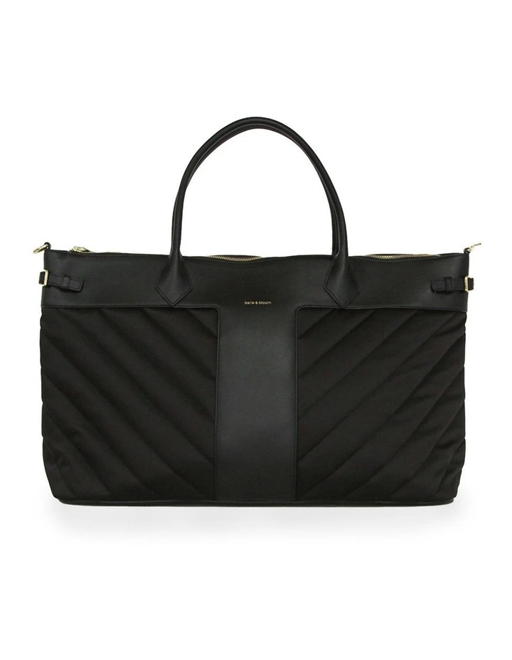 Meet Me in Paris Weekender Bag in Black image 4