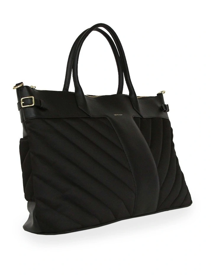 Meet Me in Paris Weekender Bag in Black image 6