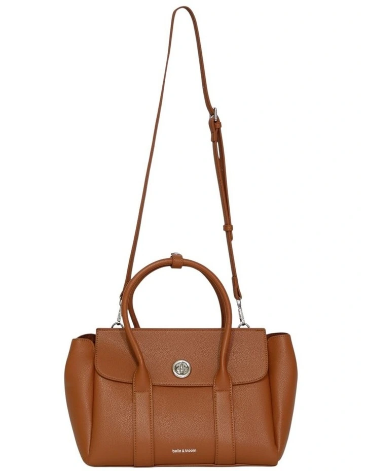 The Regent PU Bag in Tan image 2